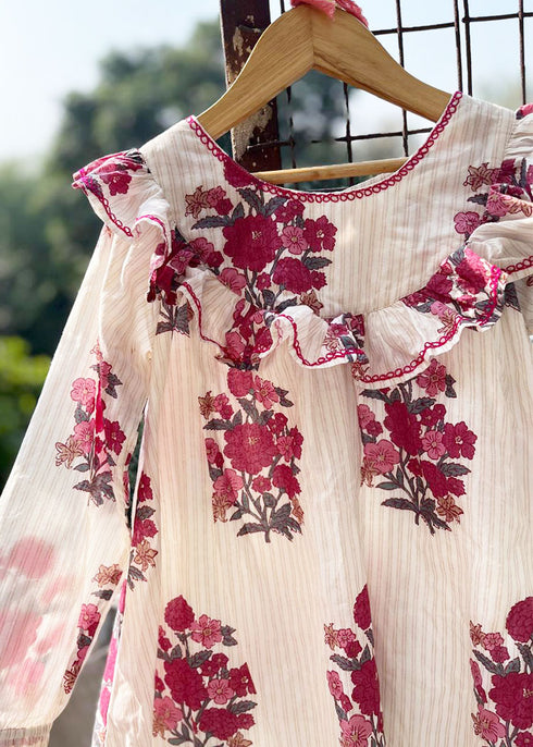 Floral Bouquet Girls Dress